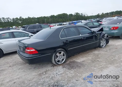 2005 Lexus Ls 430 из США, поврежденный, VIN JTHBN36F755020925